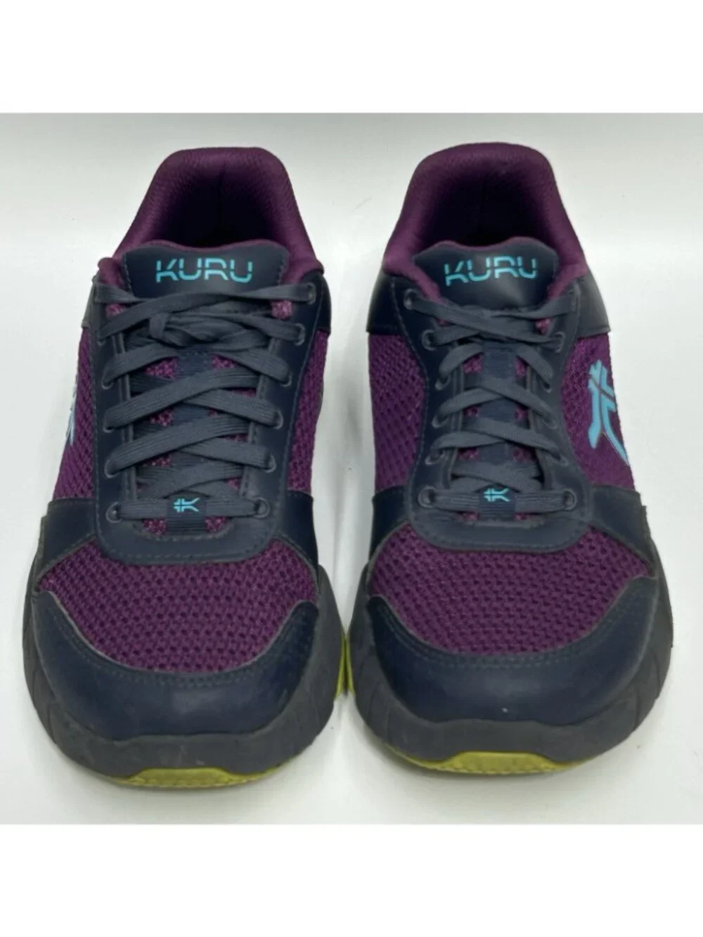 Kuru Quantum 2.0 Womens Size 8.5 Purple Blue Athletic Running Shoes Sneakers